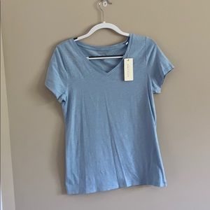 light blue tshirt